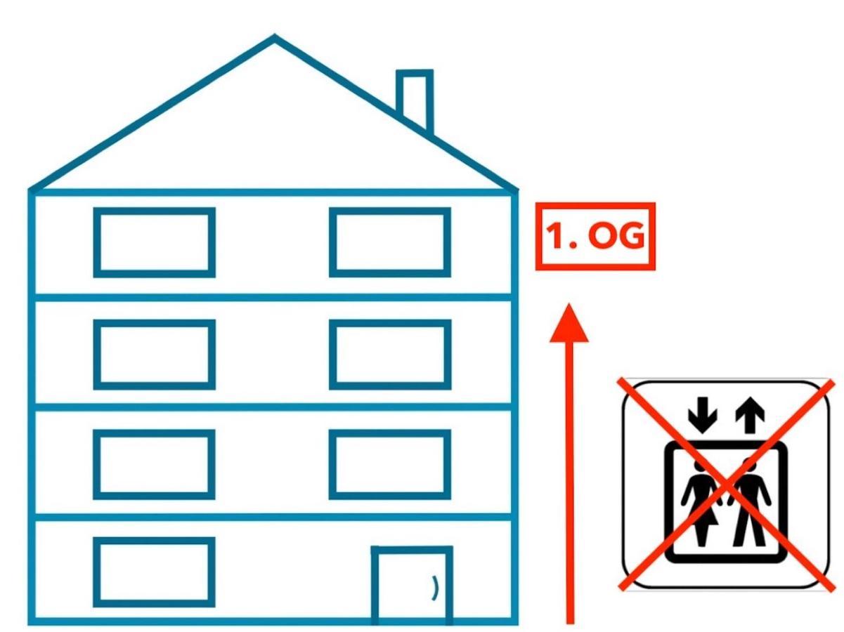 Zentrale Innenstadt-Wohnung Würzburg Eksteriør billede